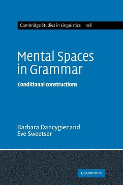 Mental Spaces in Grammar - Dancygier, Barbara; Sweetser, Eve