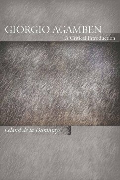 Giorgio Agamben - De La Durantaye, Leland