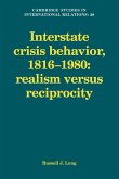 Interstate Crisis Behavior, 1816 1980