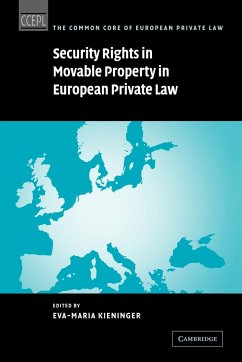 Security Rights in Movable Property in European Private Law