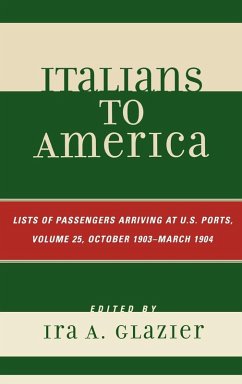 Italians to America, October 1903 - March 1904