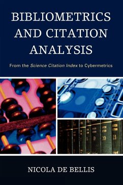 Bibliometrics and Citation Analysis - De Bellis, Nicola