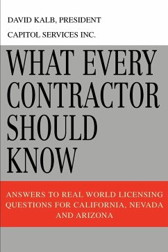 What Every Contractor Should Know - Kalb, David