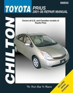 Toyota Prius 2001-08 Repair Manual - Imhoff, Tim