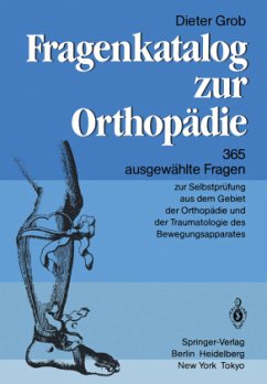 Fragenkatalog zur Orthopädie - Grob, Dieter