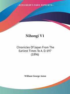 Nihongi V1 - Aston, William George