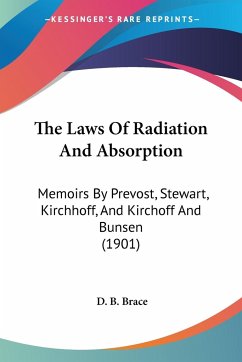 The Laws Of Radiation And Absorption