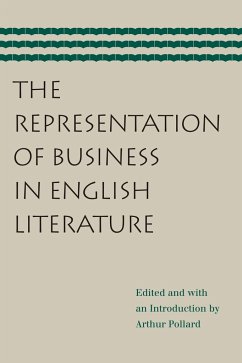 Cover The Representation of Business in English Literature