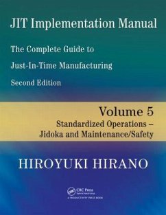 JIT Implementation Manual -- The Complete Guide to Just-In-Time Manufacturing - Hirano, Hiroyuki