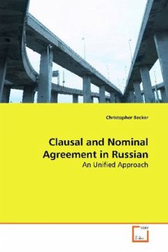 Clausal and Nominal Agreement in Russian - Becker, Christopher