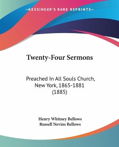 Twenty-Four Sermons - Bellows, Henry Whitney