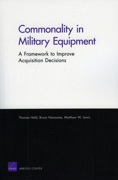 Commonality in Military Equipment - Held, Thomas; Newsome, Bruce Oliver; Lewis, Matthew W