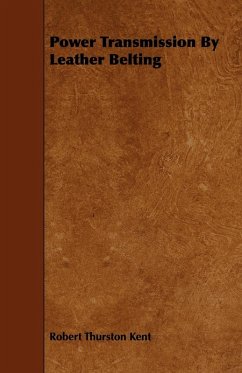 Cover Power Transmission By Leather Belting