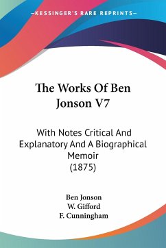 The Works Of Ben Jonson V7