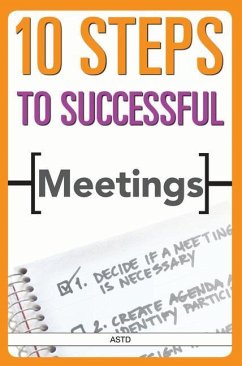 10 Steps to Successful Meetings - Astd Press