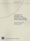 Final Report of the Panel on the Department of Defense Human Capital Strategy