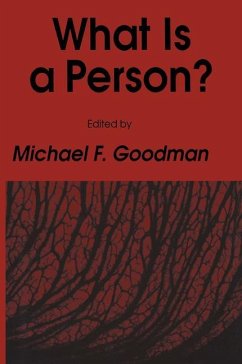 What Is a Person? - Goodman, Michael F.