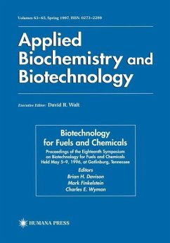 Biotechnology for Fuels and Chemicals - Davison, Brian H. / Finkelstein, Mark / Wyman, Charles E. (eds.)