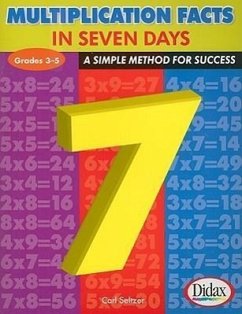 Multiplication Facts in 7 Days, Grades 3-5 - Seltzer, Carl H