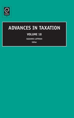 Cover Advances in Taxation