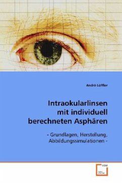 Cover Intraokularlinsen mit individuell berechneten Asphären