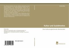 Kultur und Suizidmotive - Ritter, Kristina