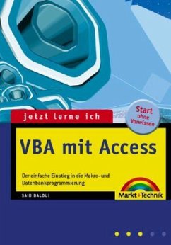 VBA mit Access - Said Baloui