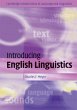 Introducing English Linguistics - Bild 1