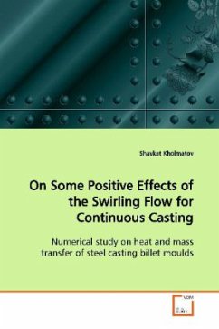 On Some Positive Effects of the Swirling Flow for Continuous Casting - Kholmatov, Shavkat
