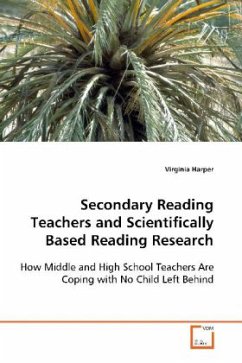 Secondary Reading Teachers and Scientifically Based Reading Research - Harper, Virginia