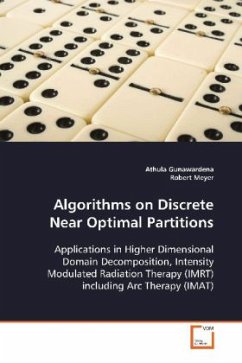 Algorithms on Discrete Near Optimal Partitions - Gunawardena, Athula