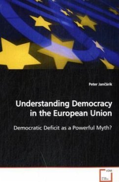 Understanding Democracy in the European Union - Jan árik, Peter