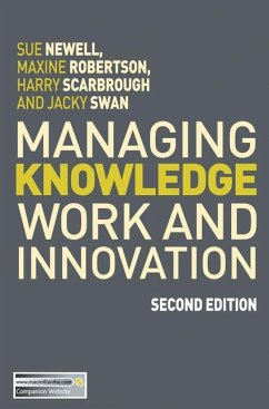 Cover Managing Knowledge Work and Innovation