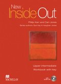 Workbook (with key), w. Audio-CD / New Inside Out, Upper-Intermediate