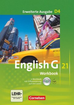 English G 21. Erweiterte Ausgabe D 4. Workbook mit e-Workbook und Audios Online - Seidl, Jennifer