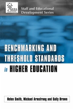 Cover Benchmarking and Threshold Standards in Higher Education