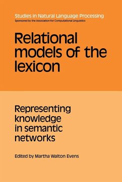 Relational Models of the Lexicon