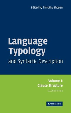 Language Typology and Syntactic Description - Shopen, Timothy (ed.)