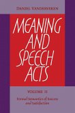 Meaning and Speech Acts