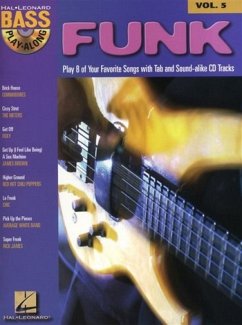 Funk - Bass Play-Along Volume 5 Book/Online Audio