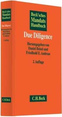 Due Diligence - Beisel, Daniel / Andreas, Friedhold E. (Hrsg.). Adaptiert vonAndreas, Friedhold E./Beisel, Daniel/Biester, Frauke et al.