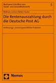 Die Rentenauszahlung durch die Deutsche Post AG