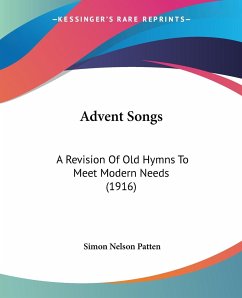 Advent Songs - Patten, Simon Nelson