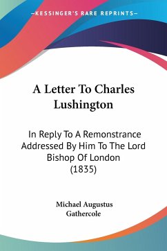 A Letter To Charles Lushington - Gathercole, Michael Augustus