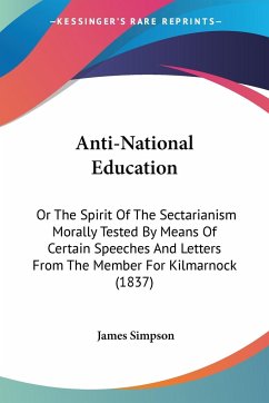 Anti-National Education - Simpson, James