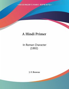 A Hindi Primer - Browne, J. F.