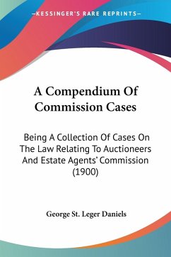 A Compendium Of Commission Cases