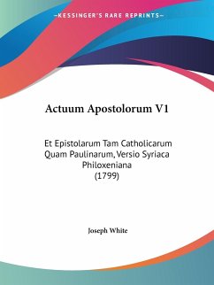 Actuum Apostolorum V1