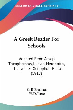 A Greek Reader For Schools