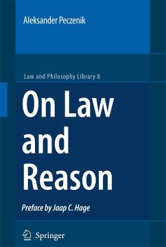 On Law and Reason - Peczenik, Aleksander